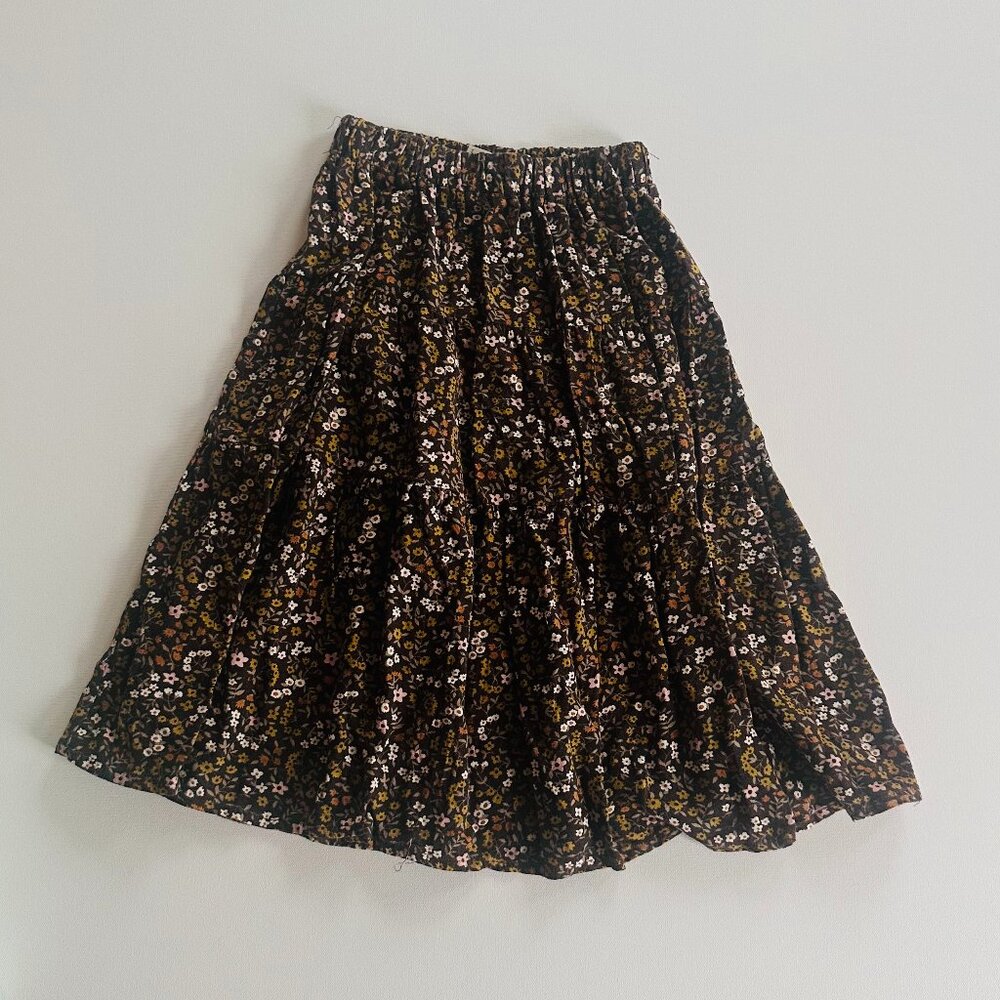 Rylee + Cru Girls Floral Midi Skirt – Size 8-9Y